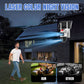 Solcellsdriven 360° kupolkamera med tre linser