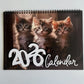 🔥Sista dagen 50 % rabatt - 😻2026 Ny väggkalender med katter och hundar