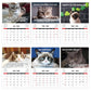 🔥Sista dagen 50 % rabatt - 😻2026 Ny väggkalender med katter och hundar