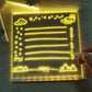 🔥49 % rabatt så länge lagret räcker!🎨Kreativ Omskrivbar Akryl LED Anslagstavla