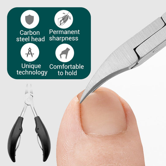 Professionell nagelklippare med vinklad fjäde