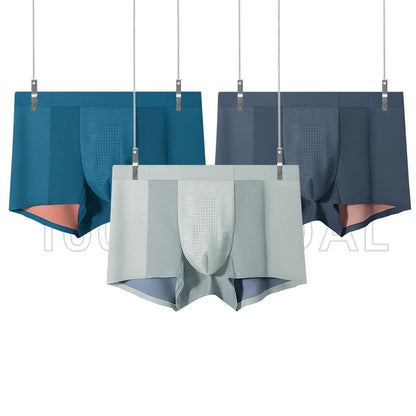 Antibakteriella boxerkalsonger i mesh med hög stretch och andasfunktion för män