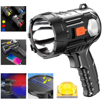 Bärbar handhållen LED-ficklampa med hög effekt