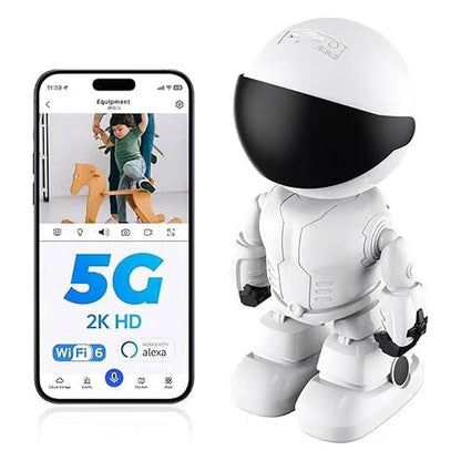 🔥2025 Varm försäljning🔥 Trådlös inomhus rörelsedetektering robotkamera