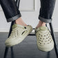 Andningsbara slip-on-sandaler för män