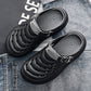 Andningsbara slip-on-sandaler för män