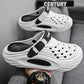 Andningsbara slip-on-sandaler för män