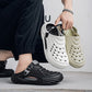 Andningsbara slip-on-sandaler för män