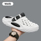 Andningsbara slip-on-sandaler för män