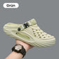 Andningsbara slip-on-sandaler för män