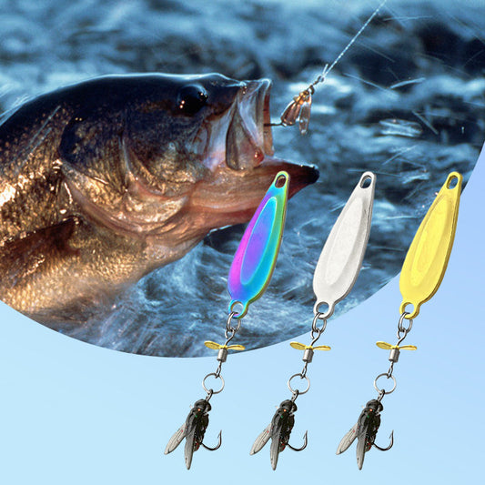 🎣Innovativ design – metallpropellerflygande falsk beteshake💪