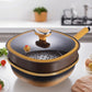 🔥55 % tidsbegränsad rabatt🍳 30 cm titankastrull med non-stick-beläggning och lock