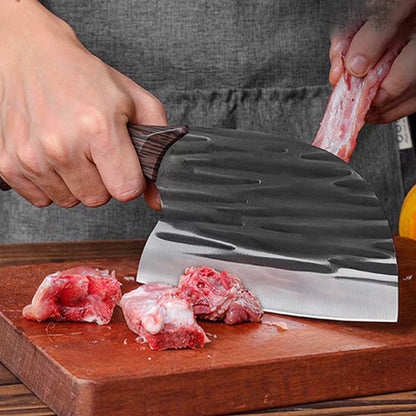 Kökskniv i rostfritt stål med ergonomiskt handtag