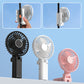 🌬️Bärbar minifläkt med clips för paraply - ☀️Sommeraktion: Nu 50 % RABATT! 🌂❄️ Håll dig sval - var som helst och när som helst!