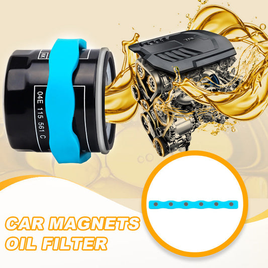 Starka magneter Oljefilter för bil