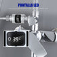 Mycket exakt LED-duschtermometer