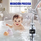 Mycket exakt LED-duschtermometer