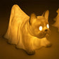 Halloween spökhund nattlampa