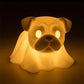 Halloween spökhund nattlampa