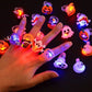 🎁LED-ljus Halloween-lysande ring😍 - Set med 50 st.