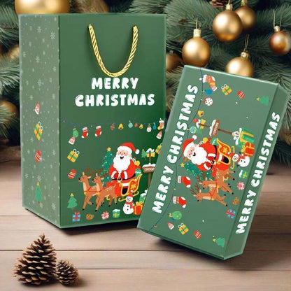 🔥 Börja förbereda nu – få 46 % rabatt 🎅🎄 Unik hopfällbar popup-julklappsask