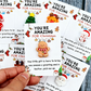 🎄Tidiga julrean – 70% rabatt🔥🎁10-pack små julkramar i fickformat