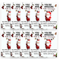 🎄Tidiga julrean – 70% rabatt🔥🎁10-pack små julkramar i fickformat
