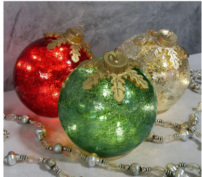 🔥Het utförsäljning🎅Glasbordsdekorationer till jul【3 st】🔔🎁