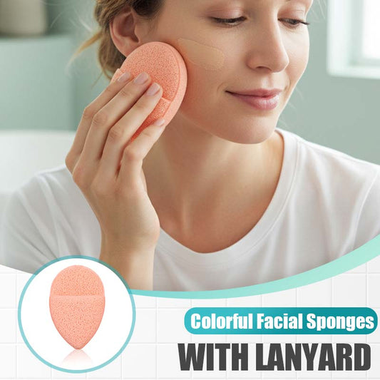 Färgglada ansiktssvampar med snodd