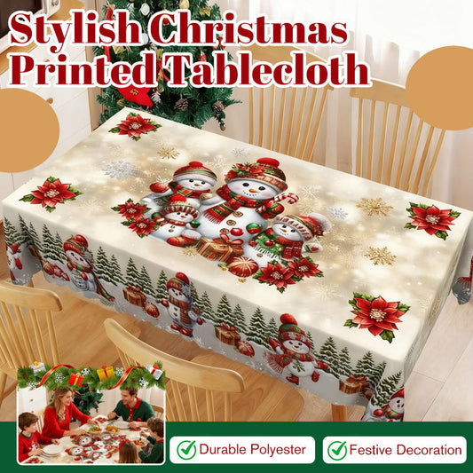 ✨Nyheter för julen✨Snygg julduk med tryck