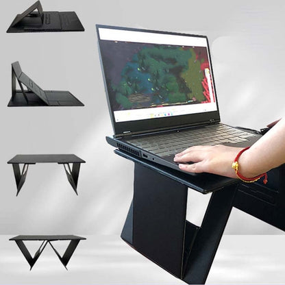 Bärbart hopfällbart skrivbord för bärbar dator för bil och hem