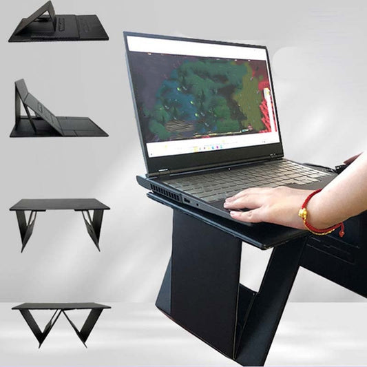 Bärbart hopfällbart skrivbord för bärbar dator för bil och hem