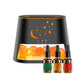 Salt Rock Flame Effect aromadiffusor och luftfuktare