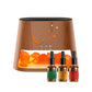 Salt Rock Flame Effect aromadiffusor och luftfuktare